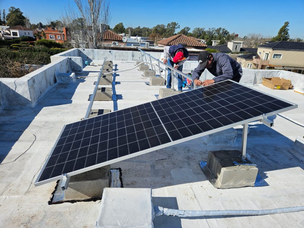 Instalación solar en Rosario, Santa Fe